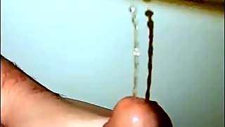 slow motion pissing