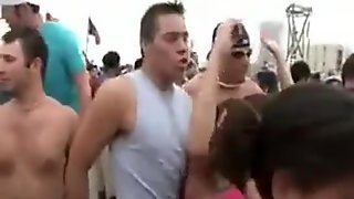 Naughty Teens At A Beach Party