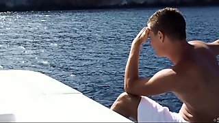 Sexy sluts getting their holes stuffed hard on the boat
