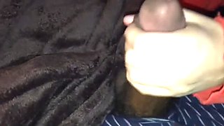 Sucking Cum Out Of His Cock On The Couch - KittenDaddy